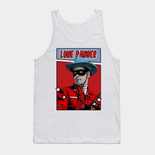 The Lone Ranger Pop Art Style Tank Top